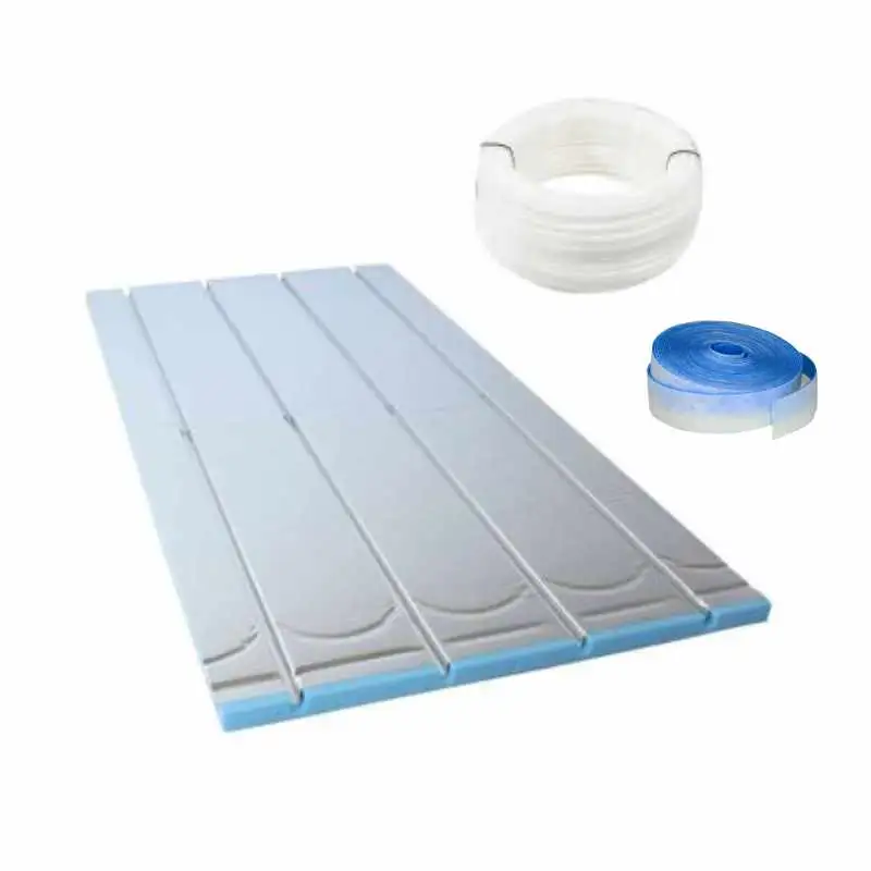 10-150 m² XPS 500 Trockenbau Fußbodenheizung Set – PE-RT 16×2 – VA 15 – ohne Ausgleichsplatte