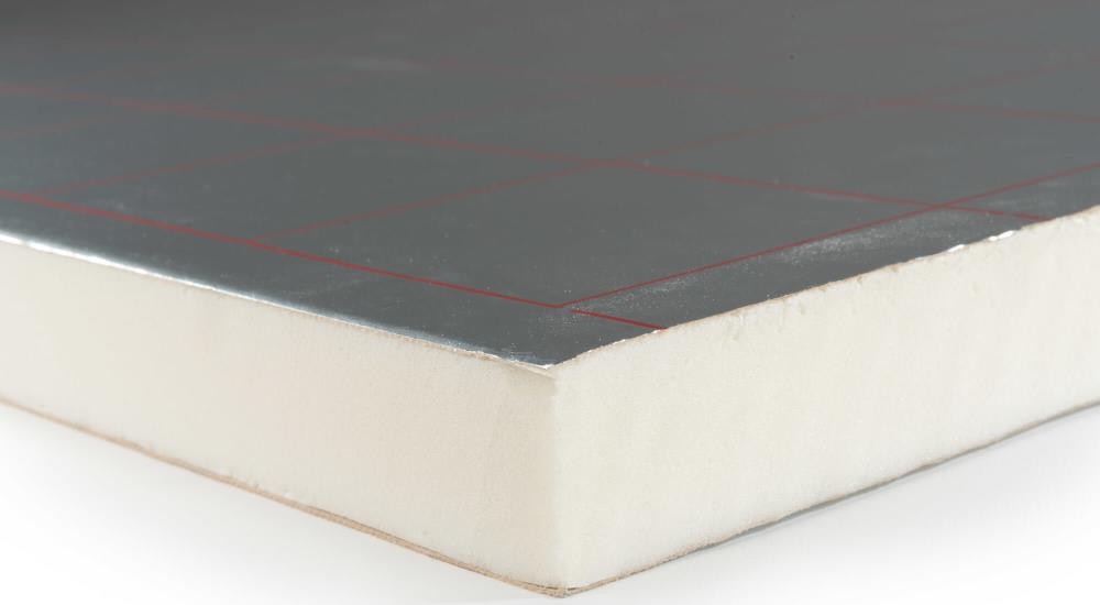 PUR-Wärmedämmung ohne Trittschall - WLG 025-50 mm PUR Dämmung