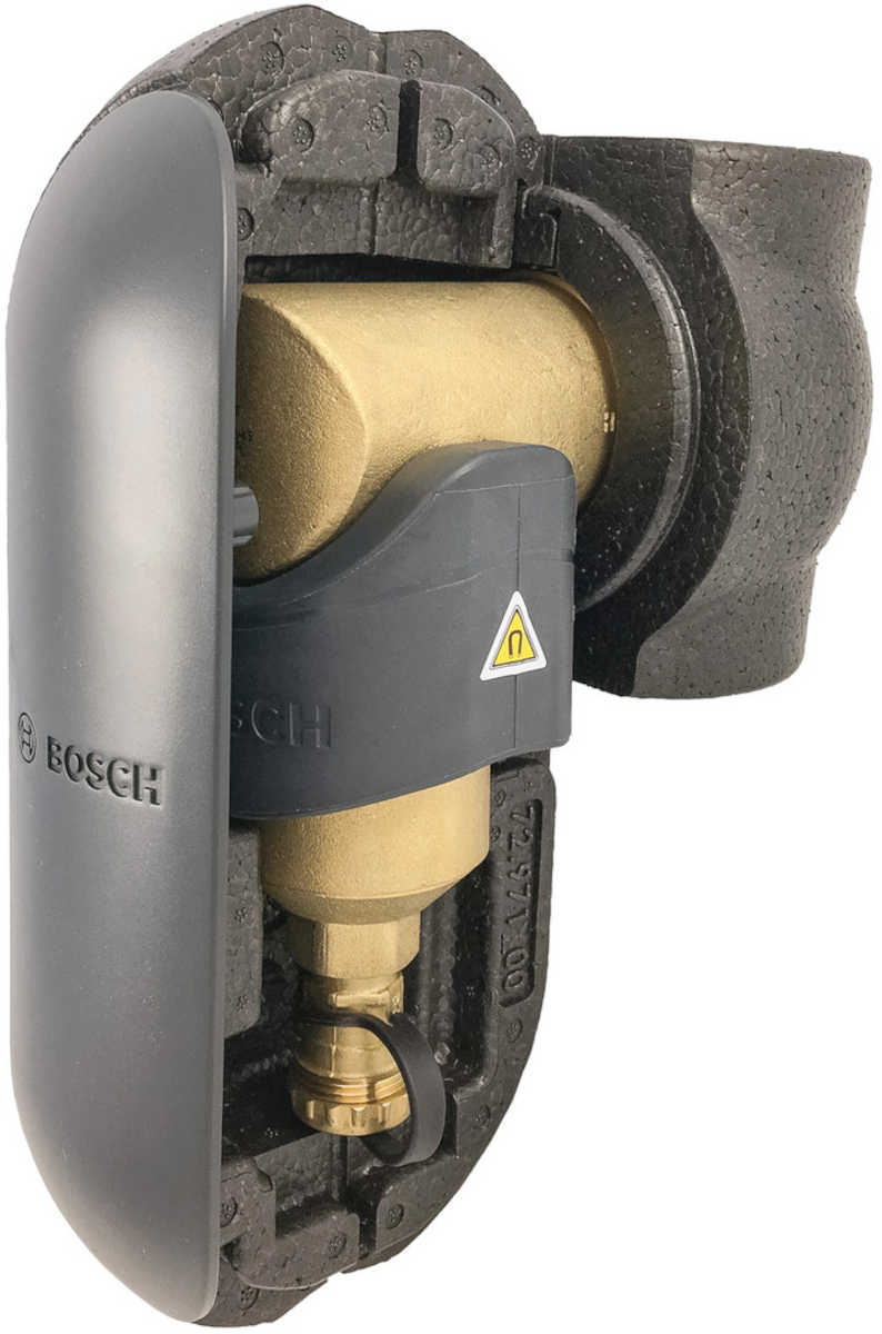 Bosch H-SD25 Schlammabscheider, Frontalansicht, vor weißem Hitnergrund