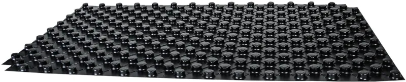1,12 m² Noppenplatte Plus ohne Dämmung Noppenfolie 14 bis 17mm 1400x800mm