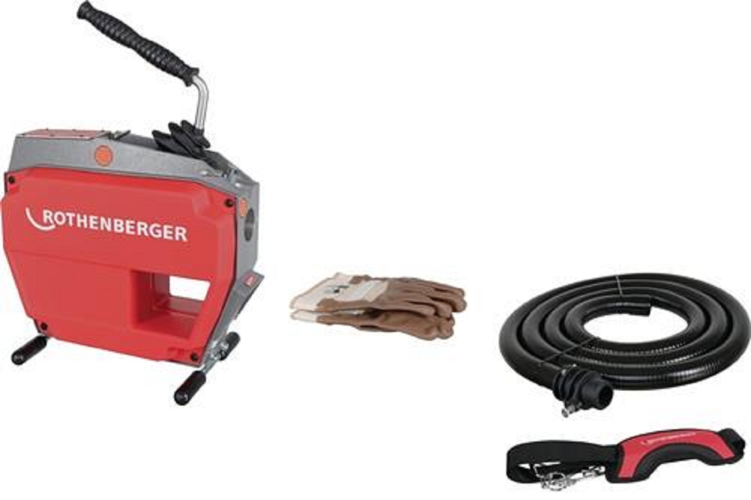 Akku-Rohrreinigungsmaschine R600 VarioClean CAS f.Rohr-D.20-150mm 14,2kg | ROTHENBERGER