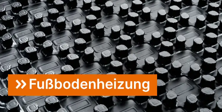 Nahaufnahme einer  Profilplatte mit Haltenoppen