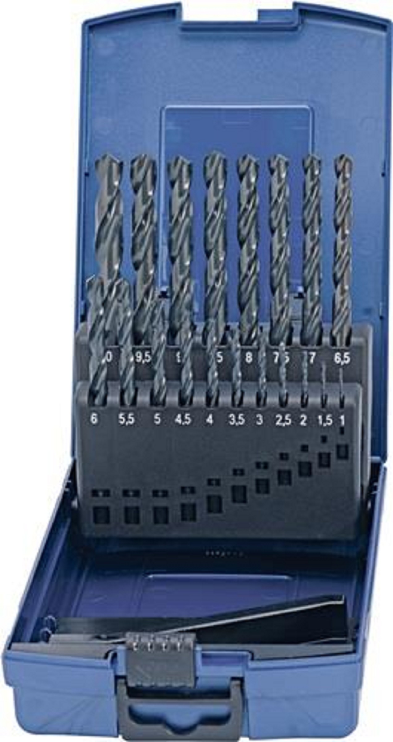 Spiralbohrer-Satz  1-10,0mm