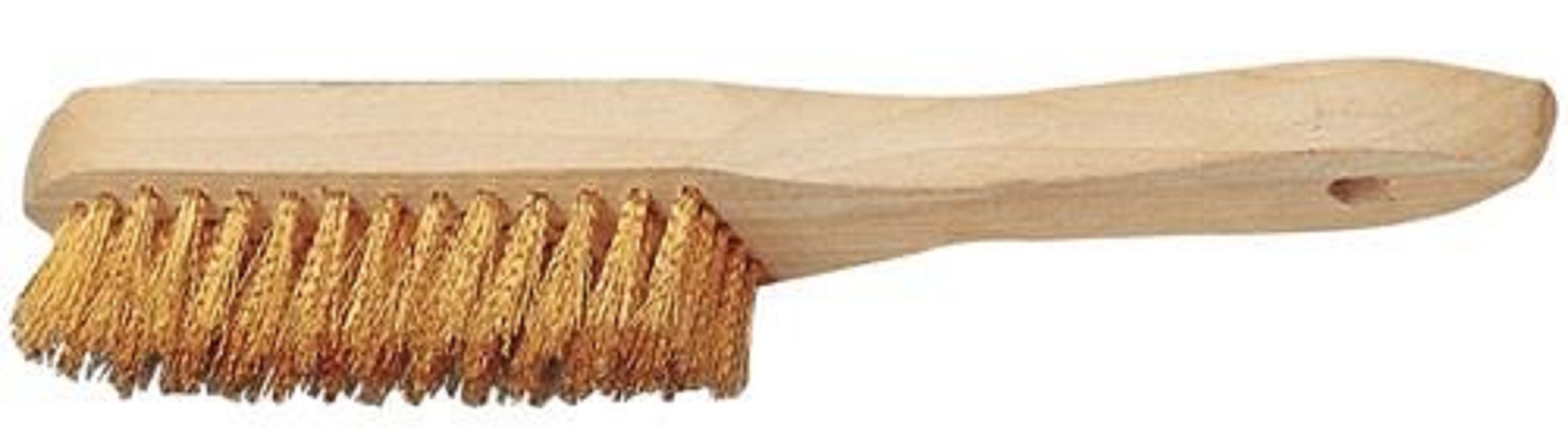 Drahtbürste Messing 3-reihig