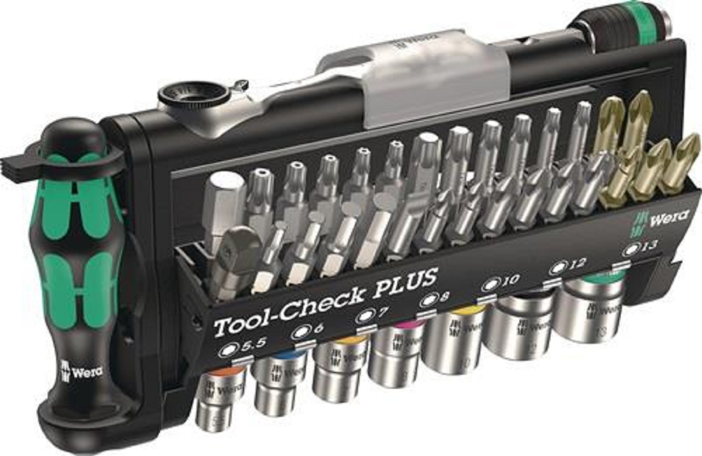 Tool Check Plus mit Bit-Knarre 1/4"