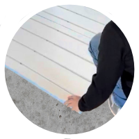 XPS-Trockenbauplatten verlegen