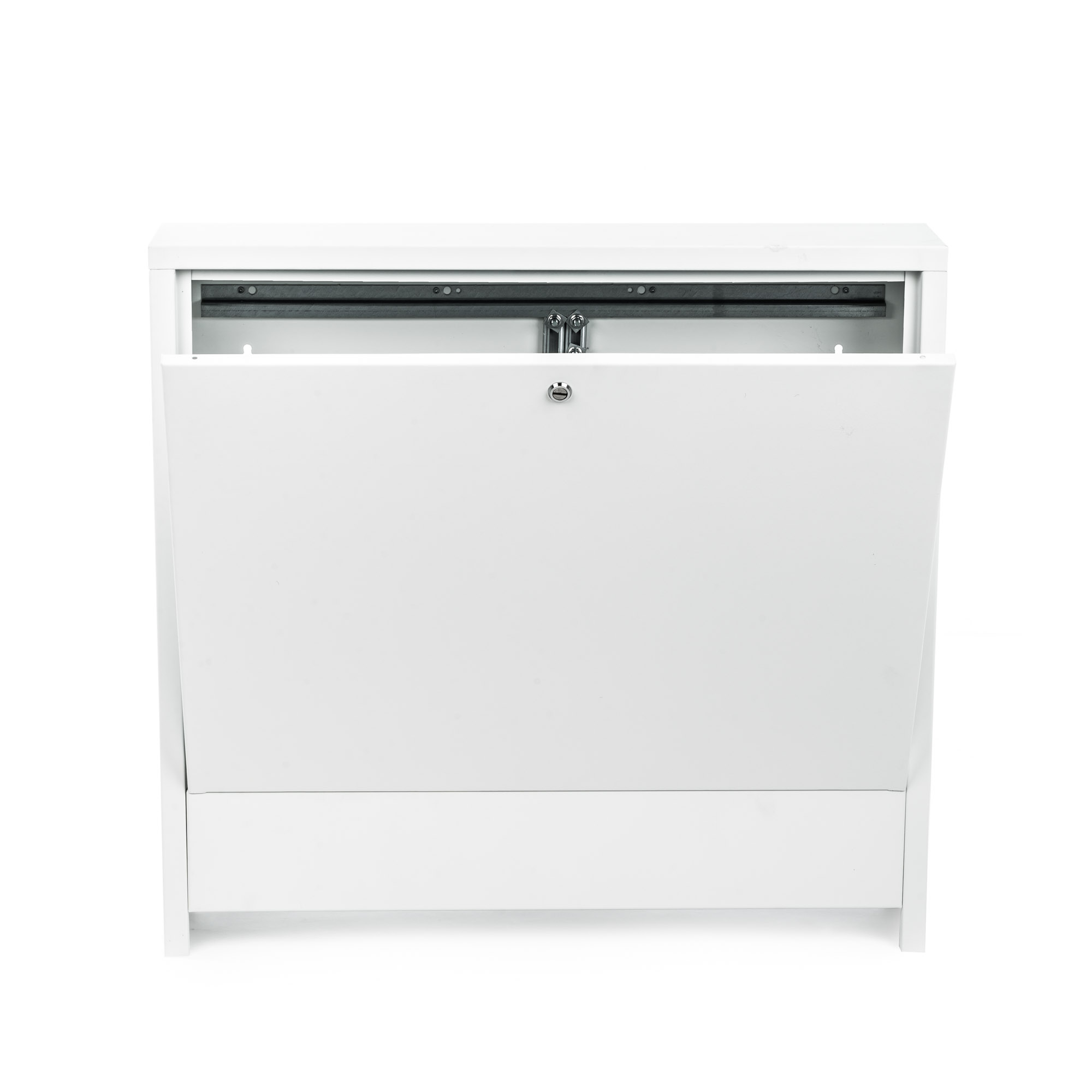 Verteilerschrank weiss Aufputz (AP2) - BxHxT: 530x640x130 mm - für 4-5 Heizkreise Verteilerschrank weiss Aufputz (AP2) - BxHxT: 530x640x130 mm - für 4-5 Heizkreise