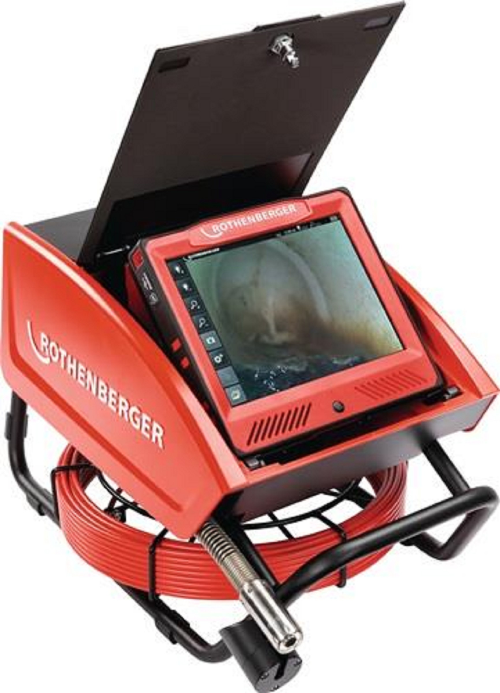 Inspektionskamera ROCAM® 4 PLUS Kamerakopf-D.30mm Kabel-L.65m Kabel-D.7mm | ROTHENBERGER