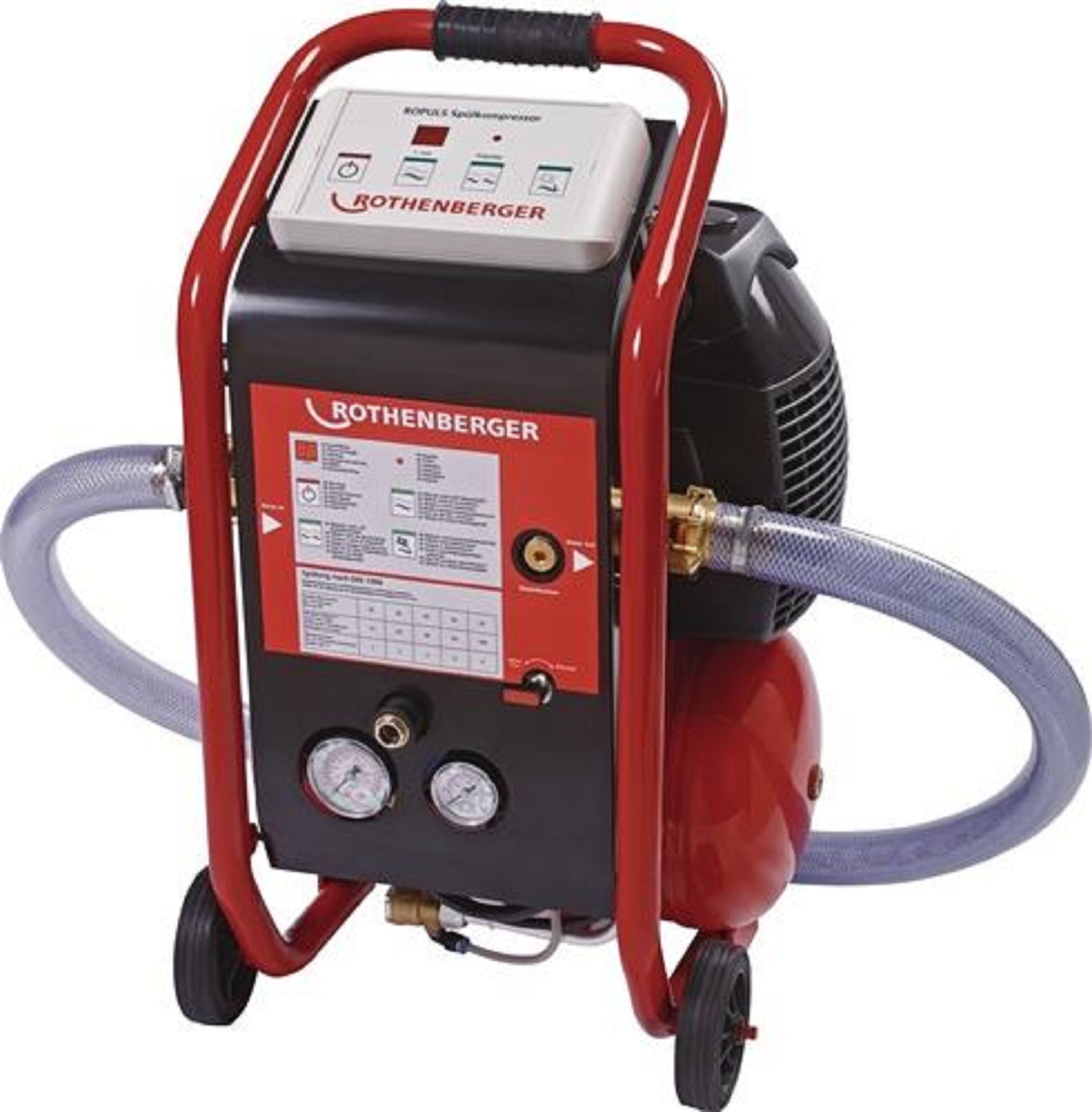 Spülkompressor ROPLUS D max.Betriebsdruck 8bar Netzspannung 230 V | ROTHENBERGER