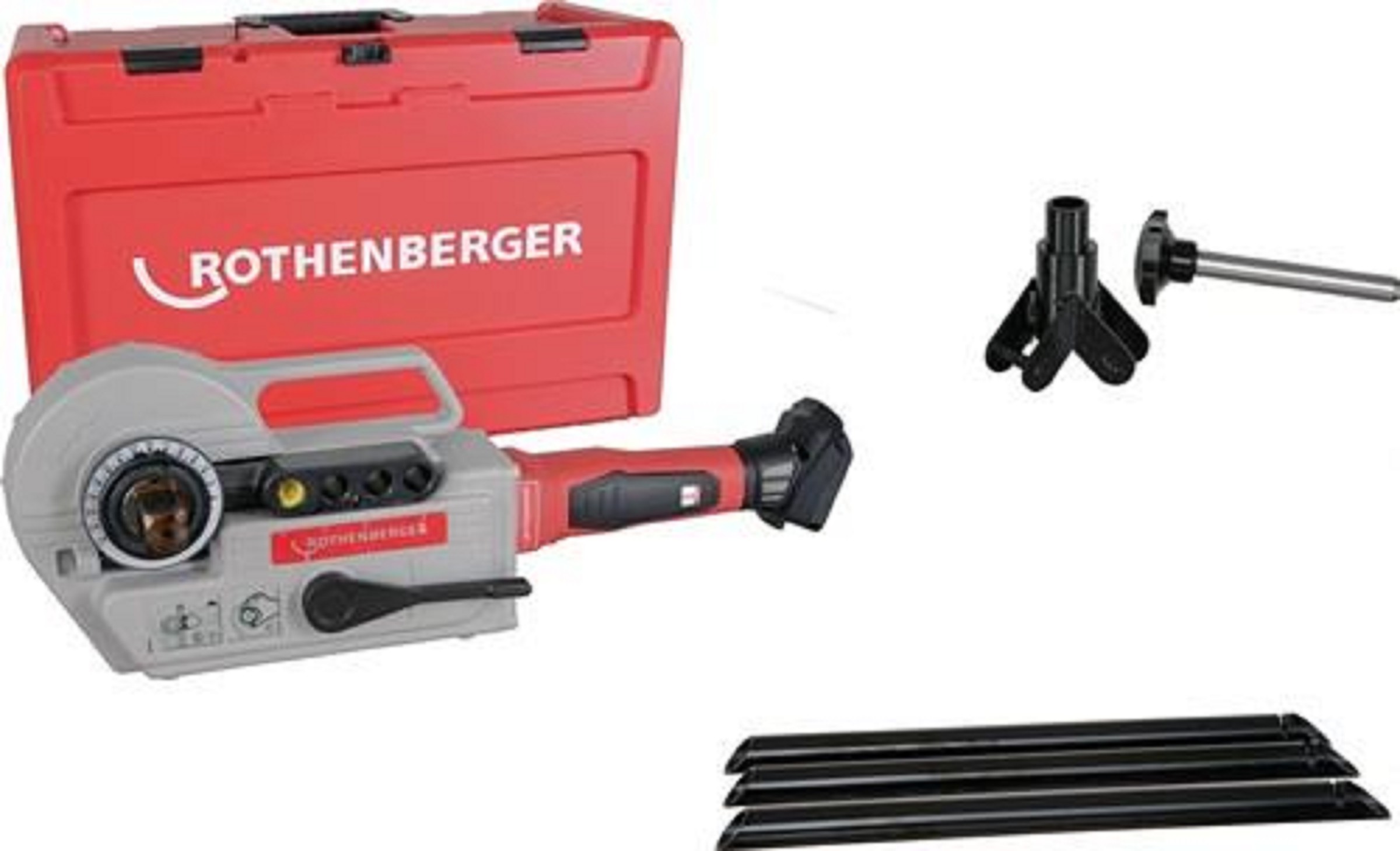 Akku-Rohrbiegegeräteset ROBEND® 4000 E o.Biegesatz Typ:CAS | ROTHENBERGER Akku-Rohrbiegegeräteset ROBEND® 4000 E o.Biegesatz Typ:CAS | ROTHENBERGER