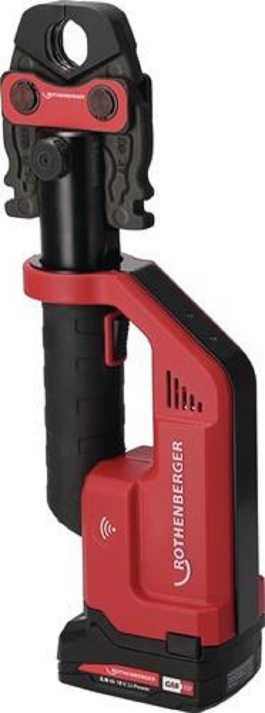 Akkupressmaschine ROMAX Compact III Basic SET1 19 kN 15-35mm,1X2Ah,EU,o.Pressbacken | ROTHENBERGER