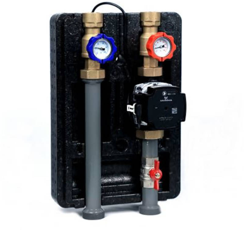 WP-ECO Pumpengruppe DN 25, ohne Mischer