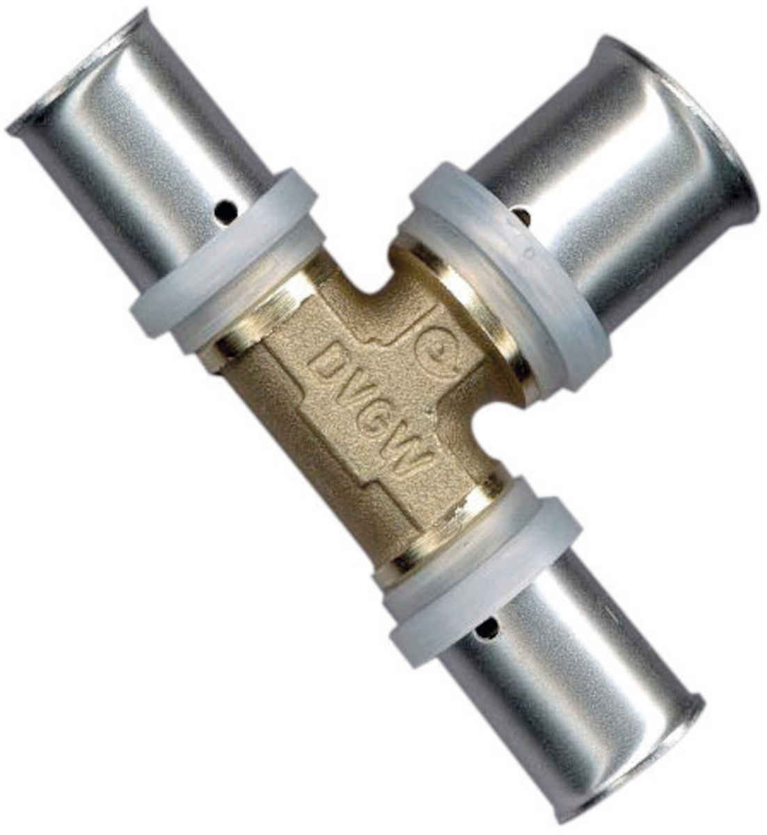 Fitting T-Stück -reduziert- 26 x 3 - 20 x 2 - 20 x 2 Fitting T-Stück -reduziert- 26 x 3 - 20 x 2 - 20 x 2