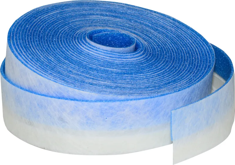 PE-Randdämmstreifen mit Folienschürze 150 x 8 mm , 25 m