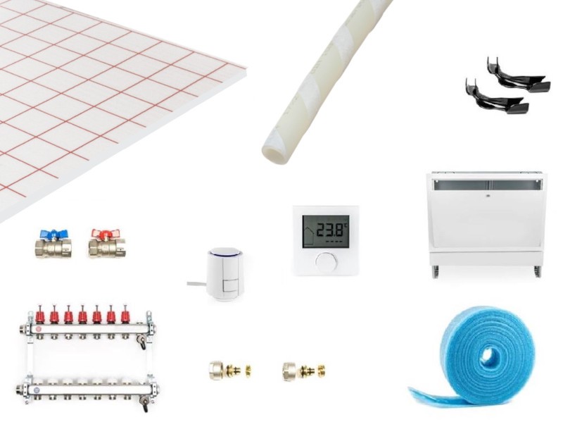 Klettsystem-Sets 80 m²