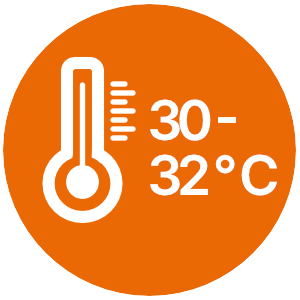 Icon Vorlauftemperatur