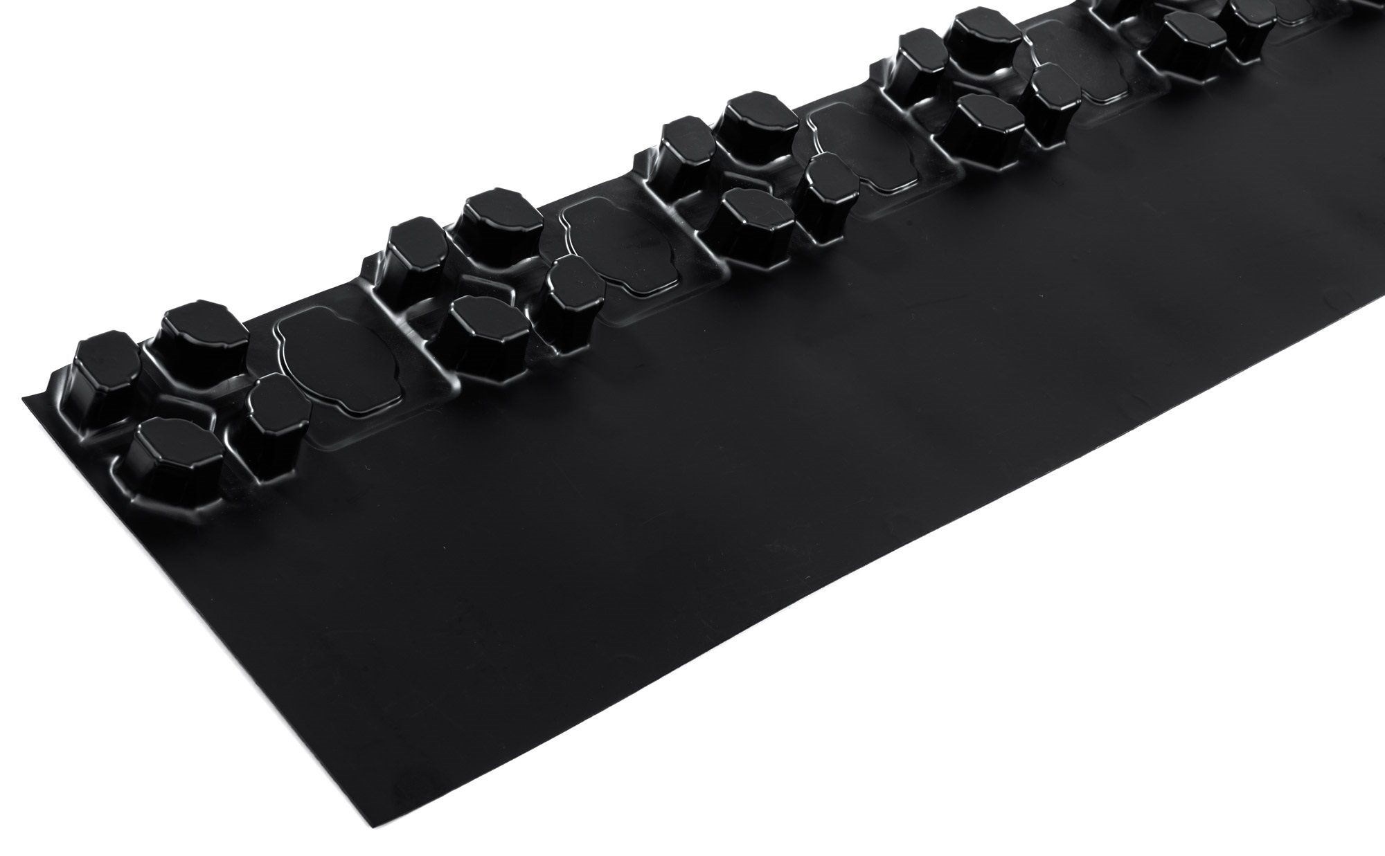 Fußbodenheizung Türverbinder für Noppenplatten, 970 x 150 mm