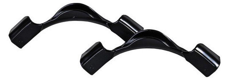 Winkelspangen Kunststoff für Rohre 20-22 mm, seitliche Ansicht