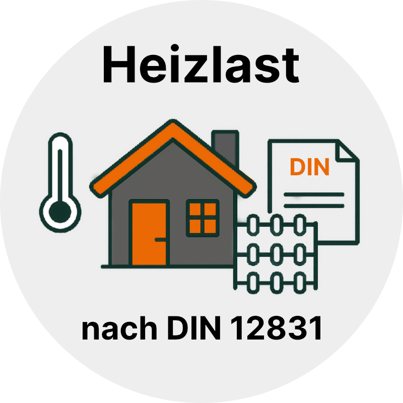 Heizlastberechnung nach DIN 12831