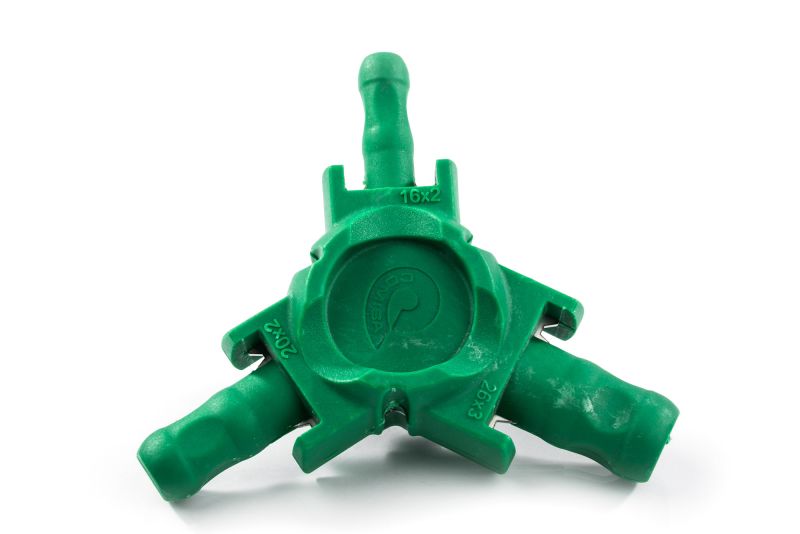 Komponentenansicht 10 - 200 m² Tackersystem Fußbodenheizung ohne Regeltechnik