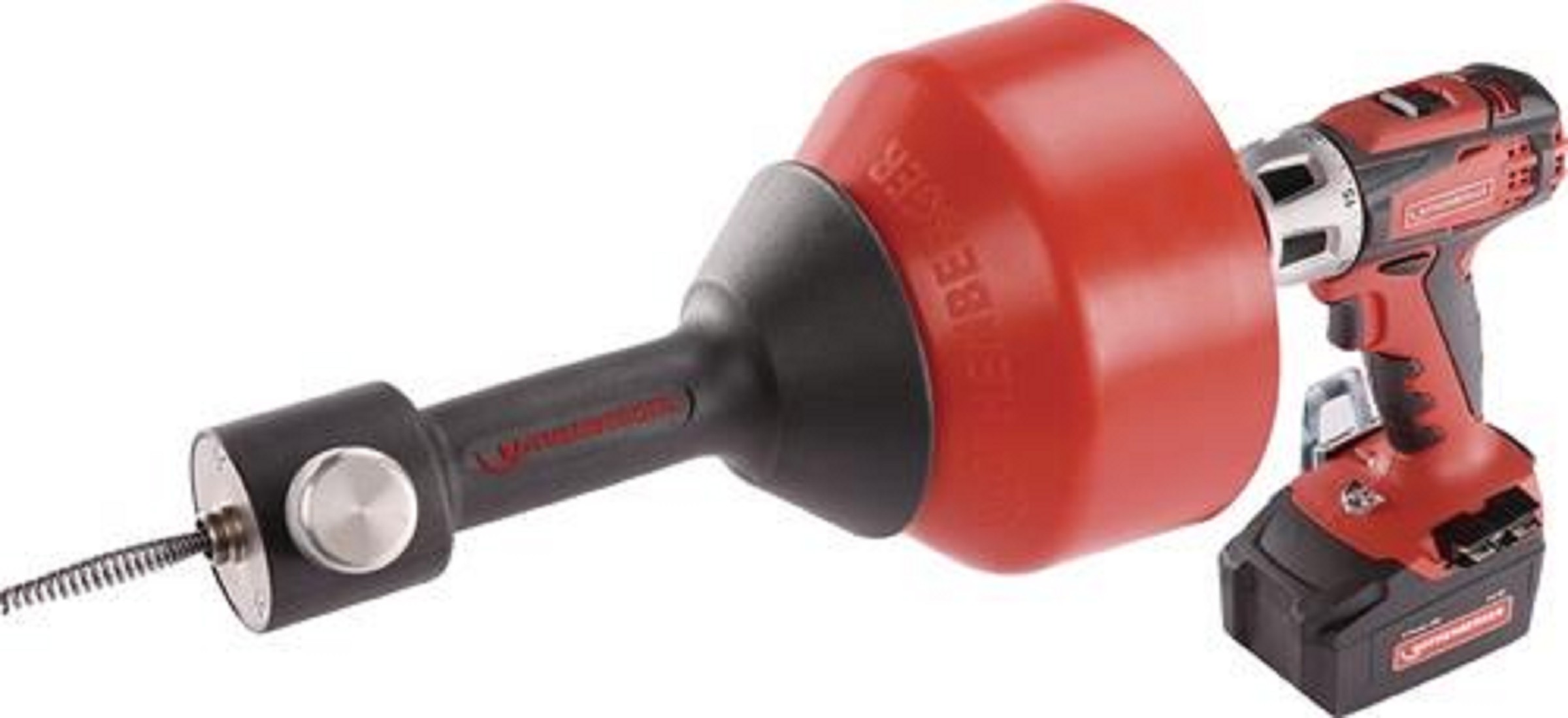 Elektrorohrreinigungsgerät ROSPIMATIC CL Set Spiral-L.7,5m Spiralen-D.8mm | ROTHENBERGER