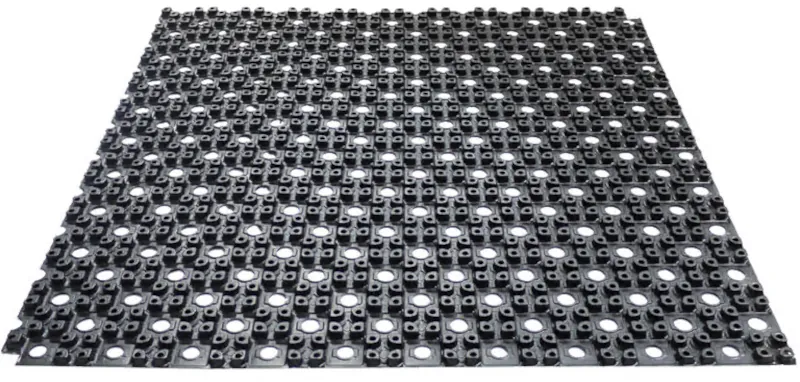 15 m² Dünnschichtsystem Miniflat Noppe 13mm Sanierungsplatte 12mm Rohr
