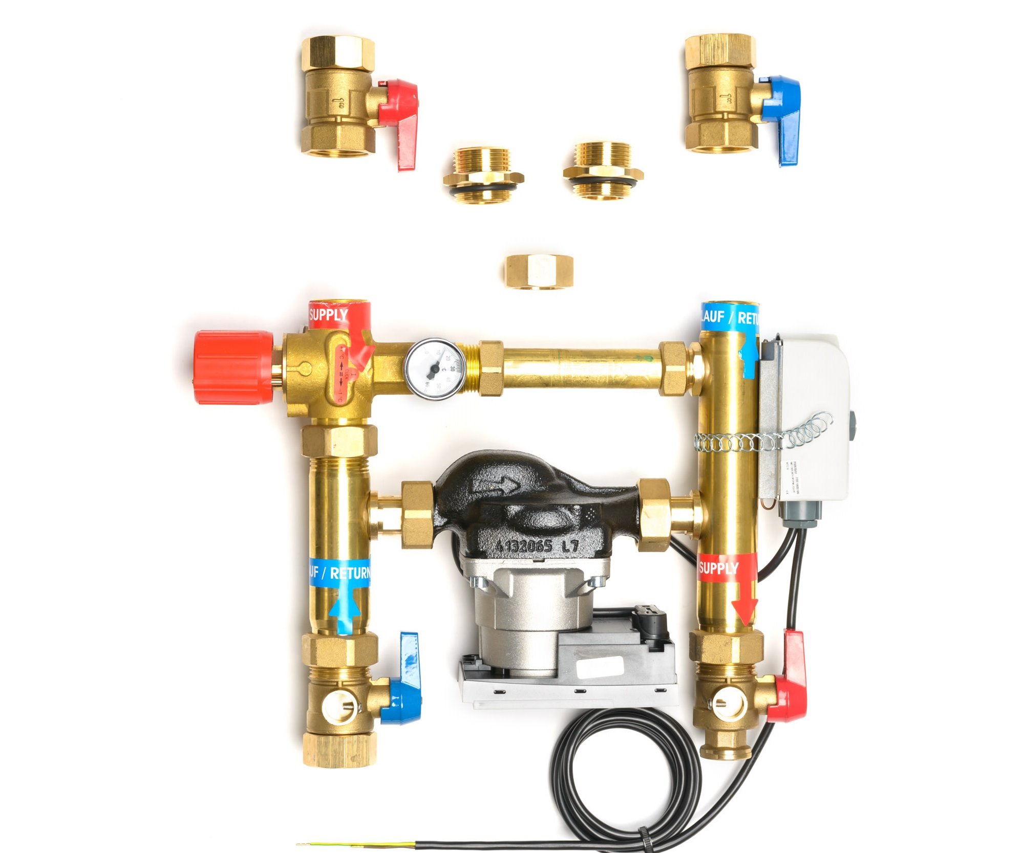 Festwertregelset mit Hocheffizienz-Pumpe