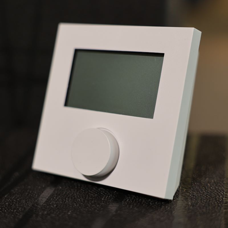 Foto eines Temperaturreglers